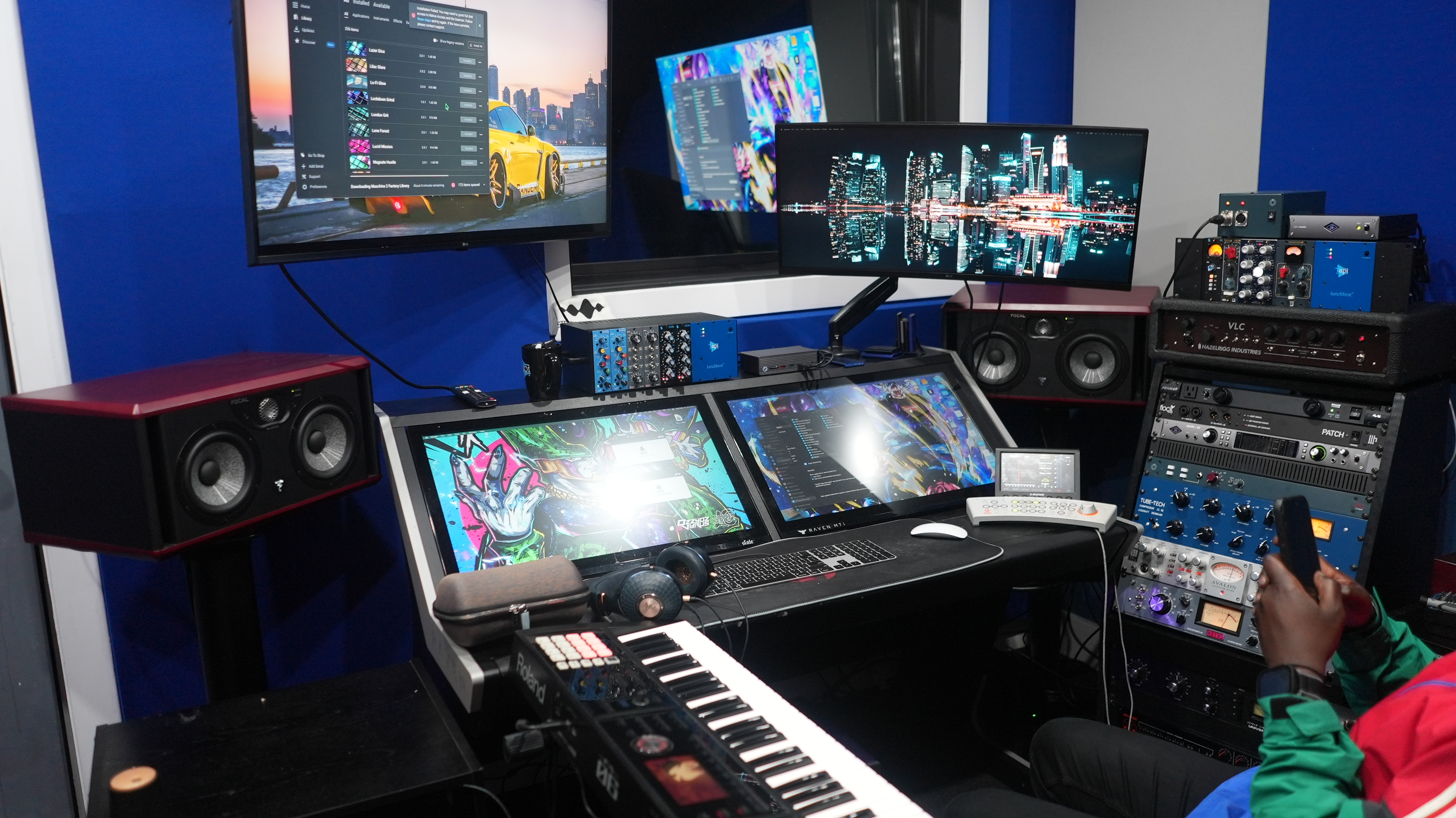 Wave Chamber Mix Room